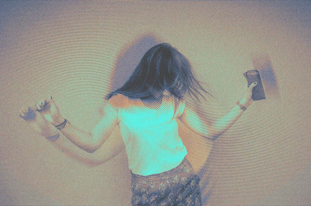 Lost Signal Photo Effect