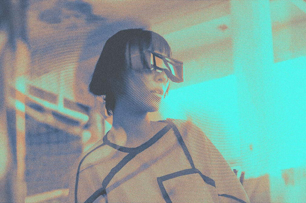 Lost Signal Photo Effect