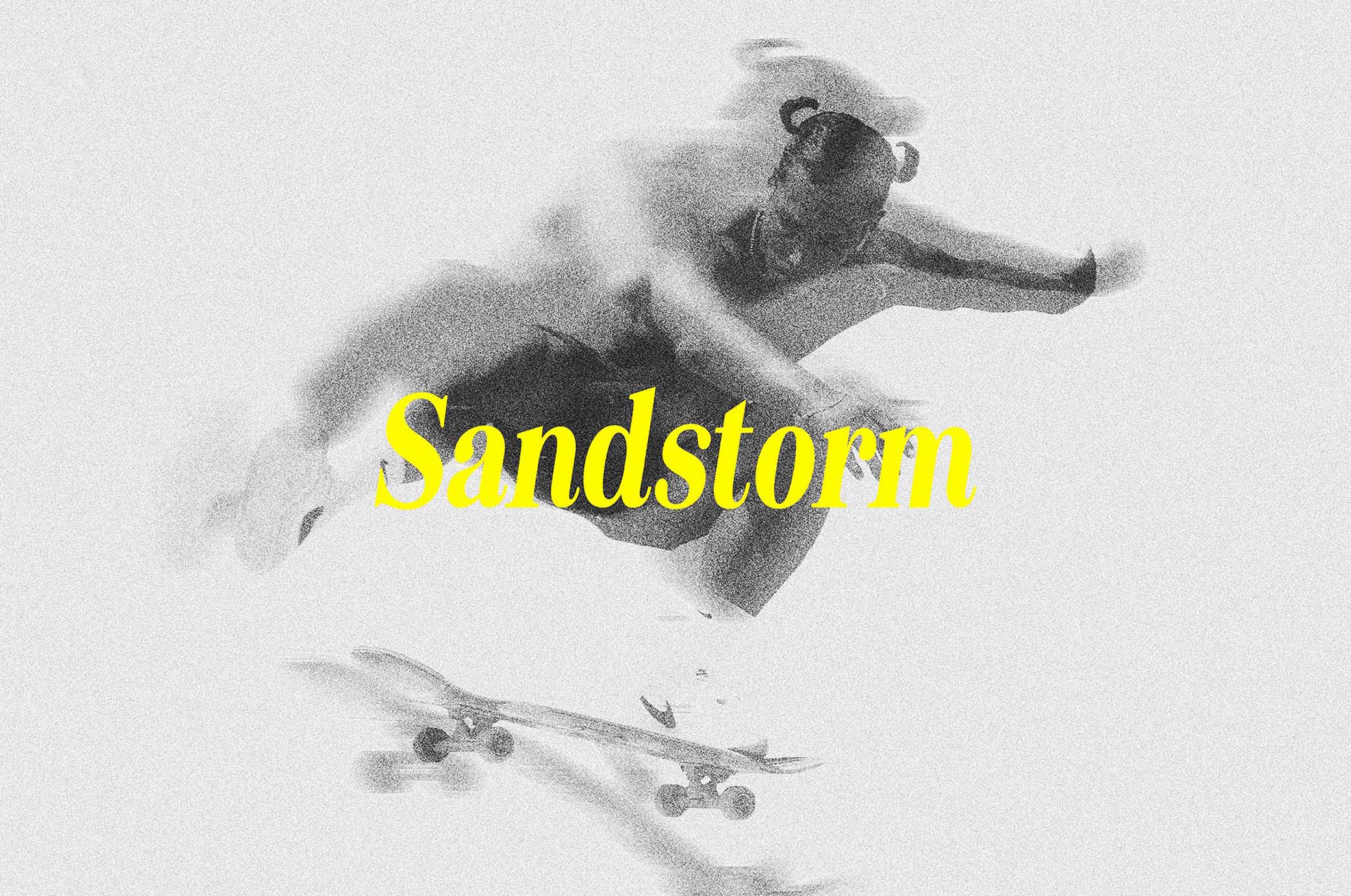 Sandstorm Dust Photo Effect