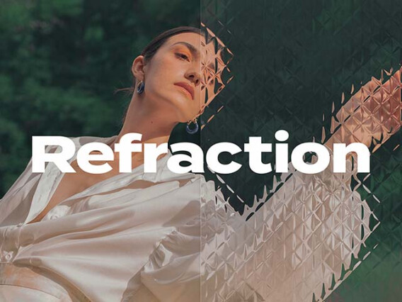 Patterned Glass Effect