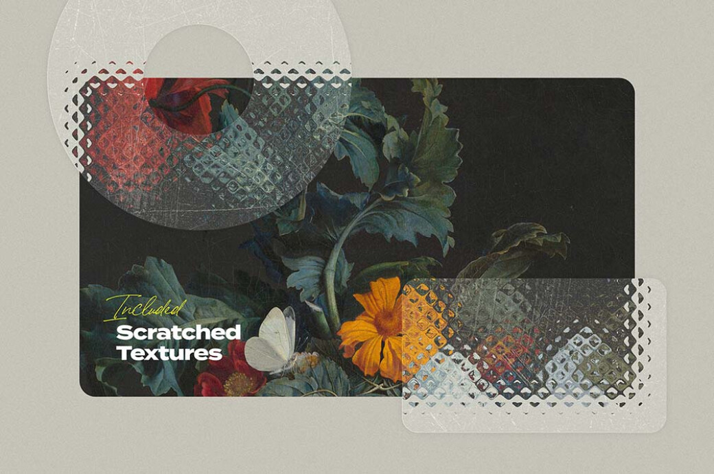 Patterned Glass Effect