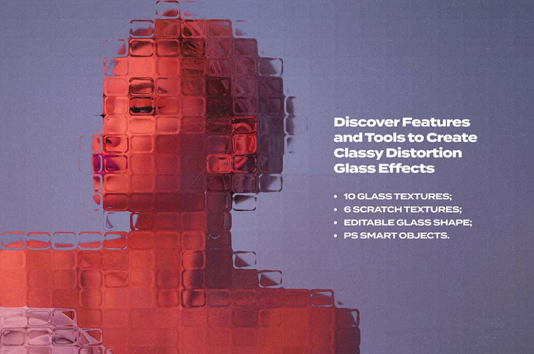 Patterned Glass Effect