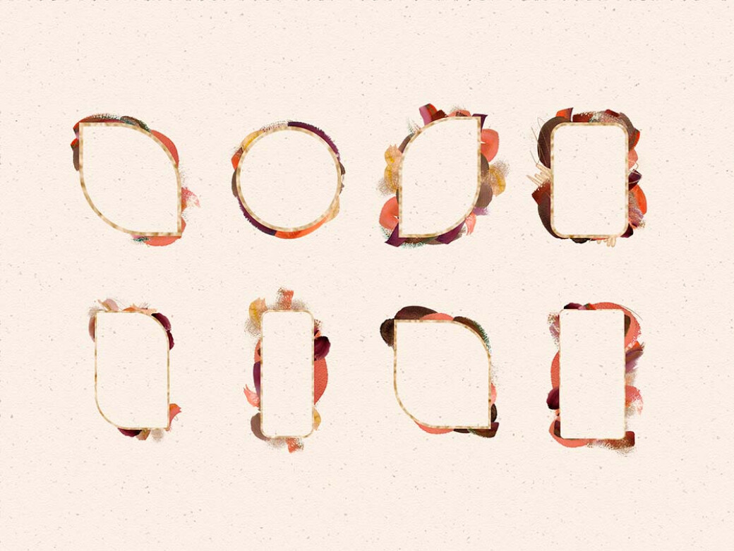 Rich Abstract Watercolors