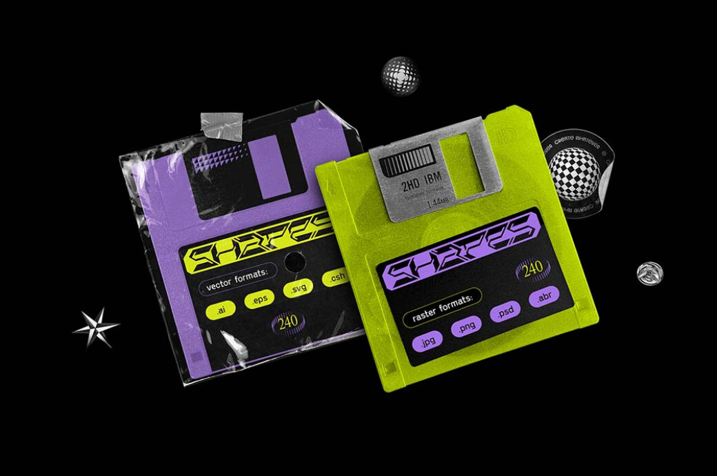 Geometric Shapes for Posters Vol.2