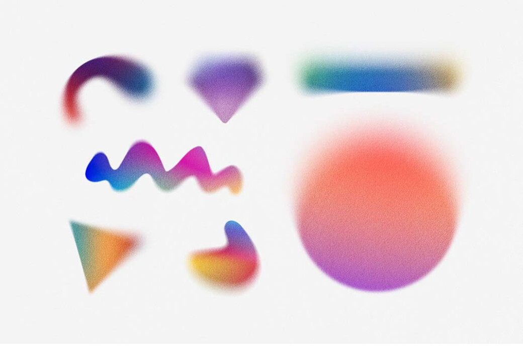 Modern Gradients & Shapes Collection