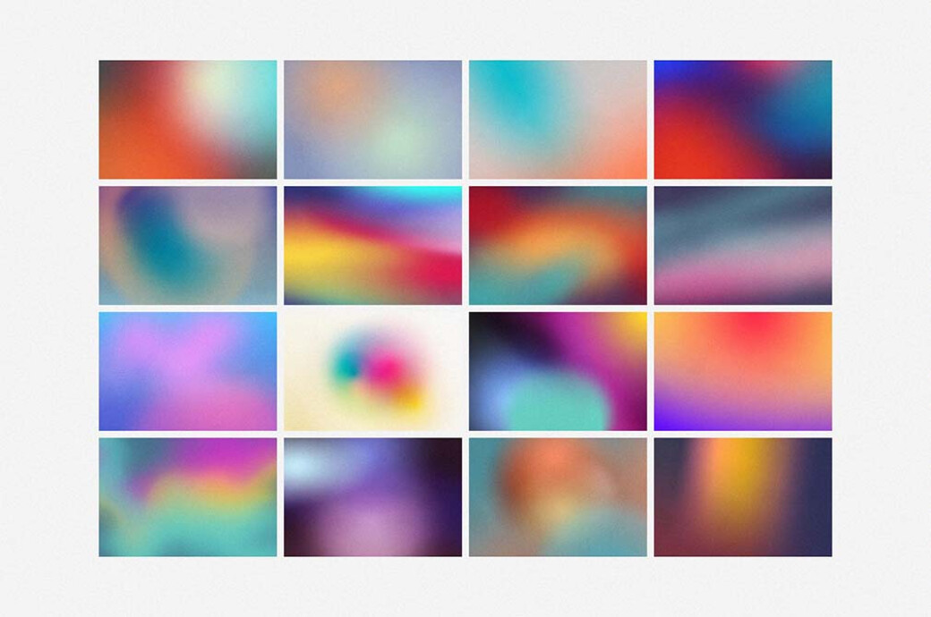 Modern Gradients & Shapes Collection