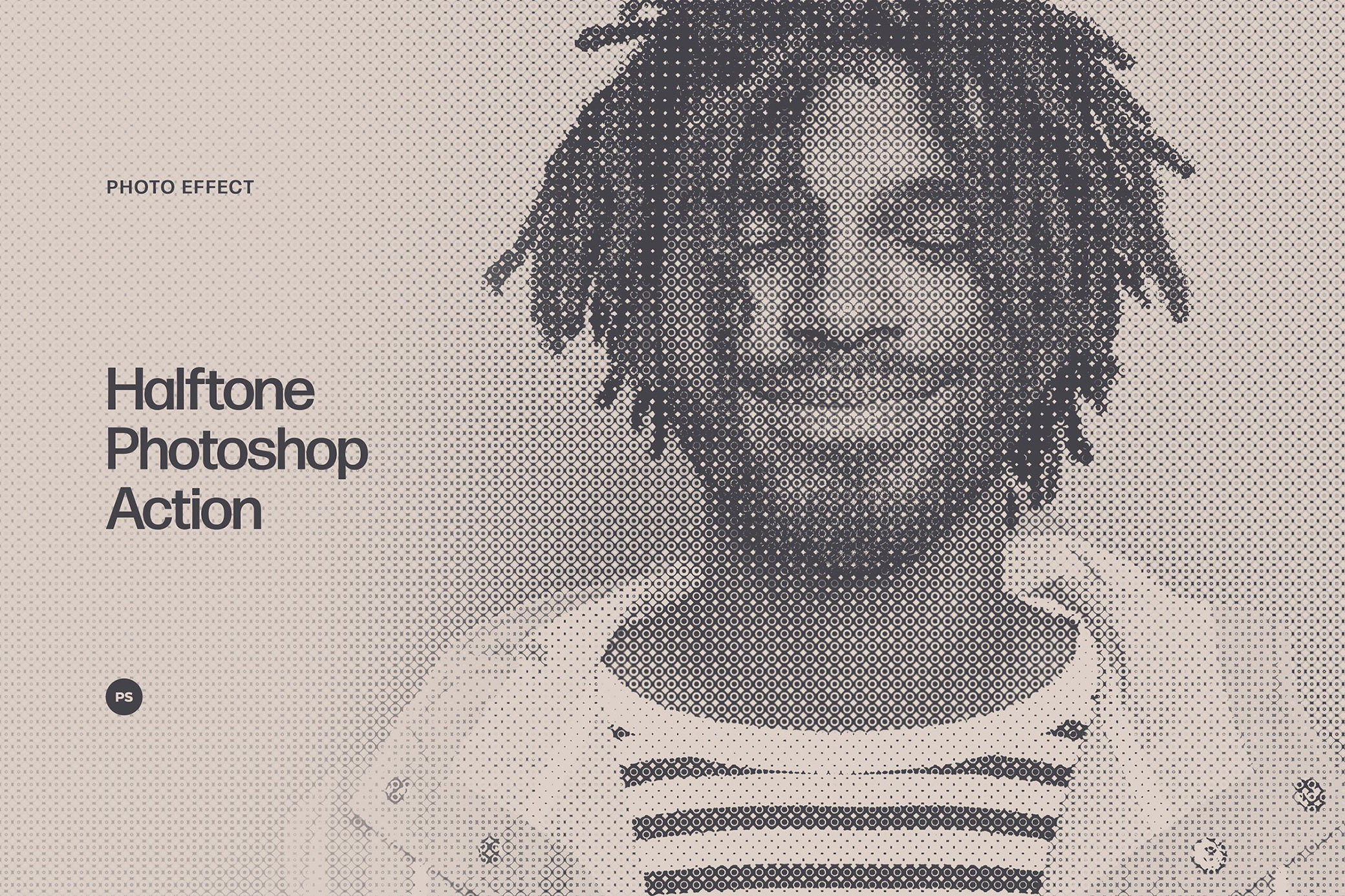 Hype Halftone Photoshop Action