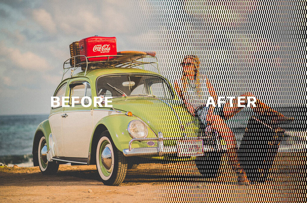 Hype Halftone Photoshop Action