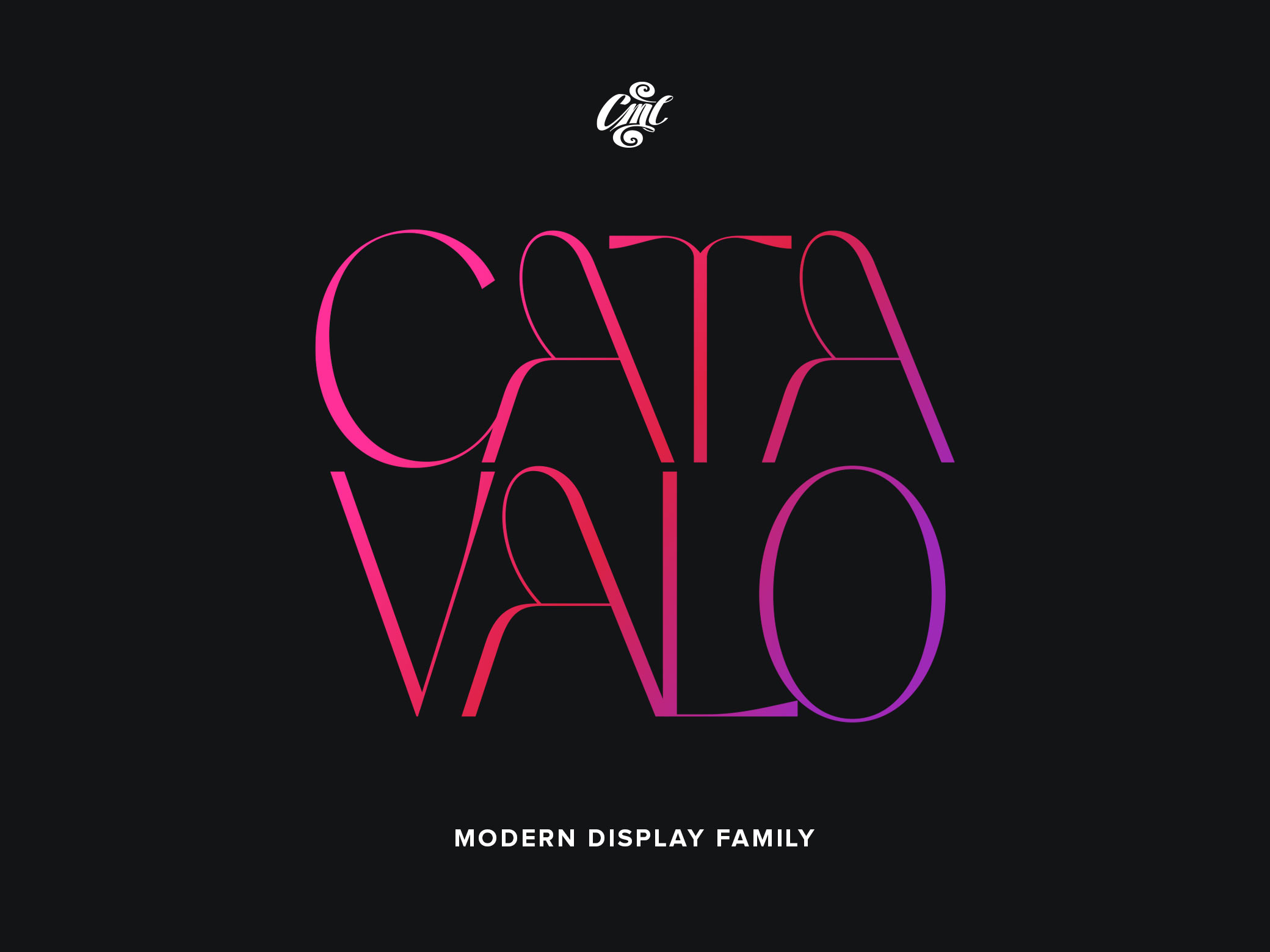 Catavalo Modern Display Font Family