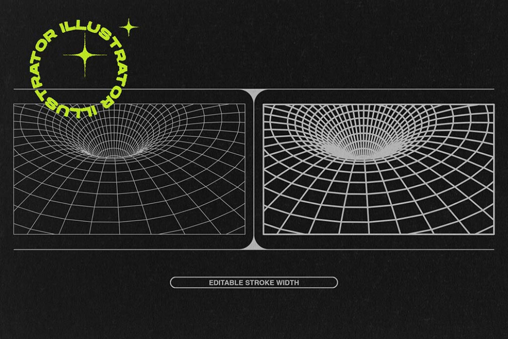 Wireframe Shapes Collection