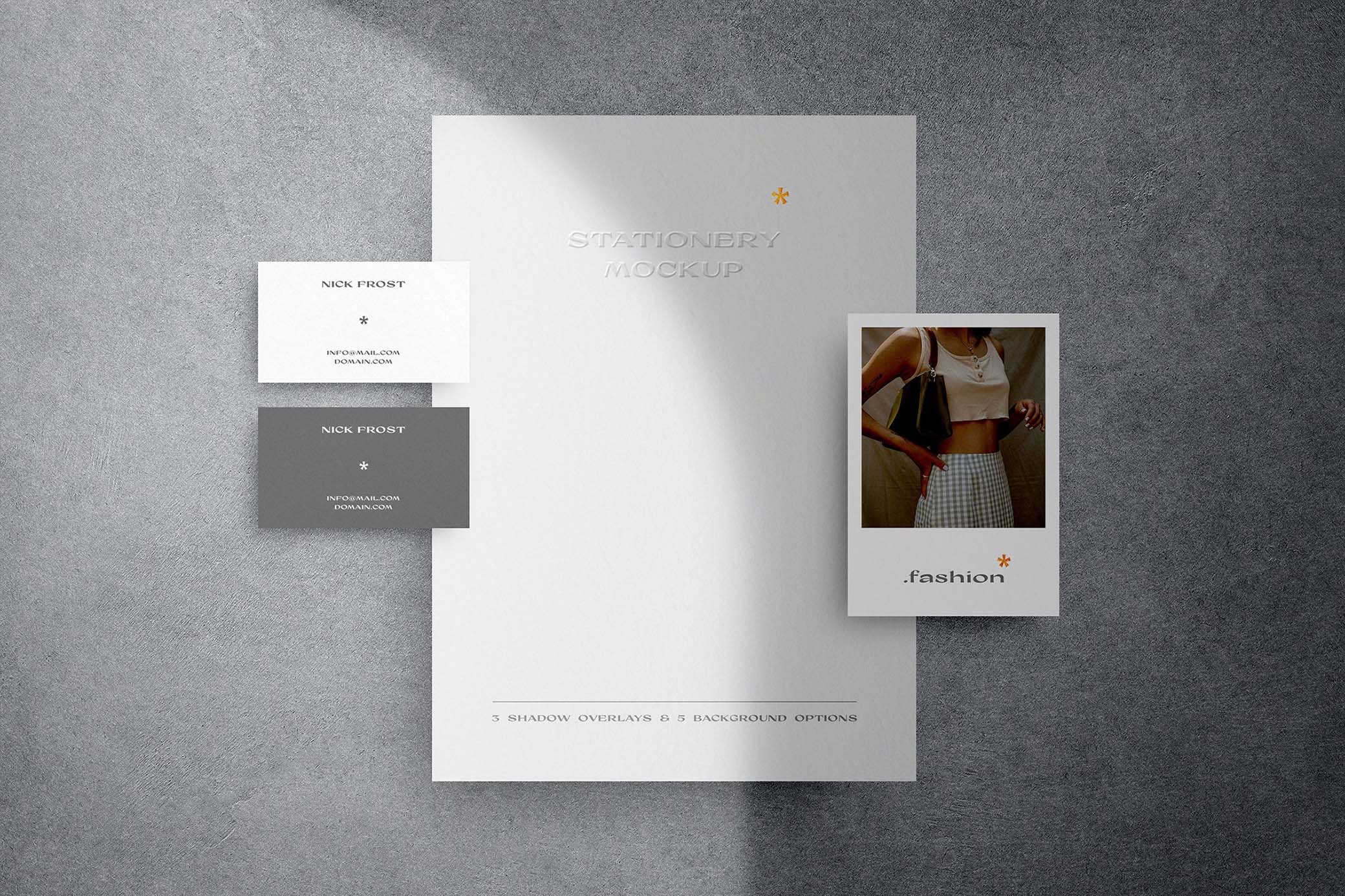 Chic Stationery Mockup