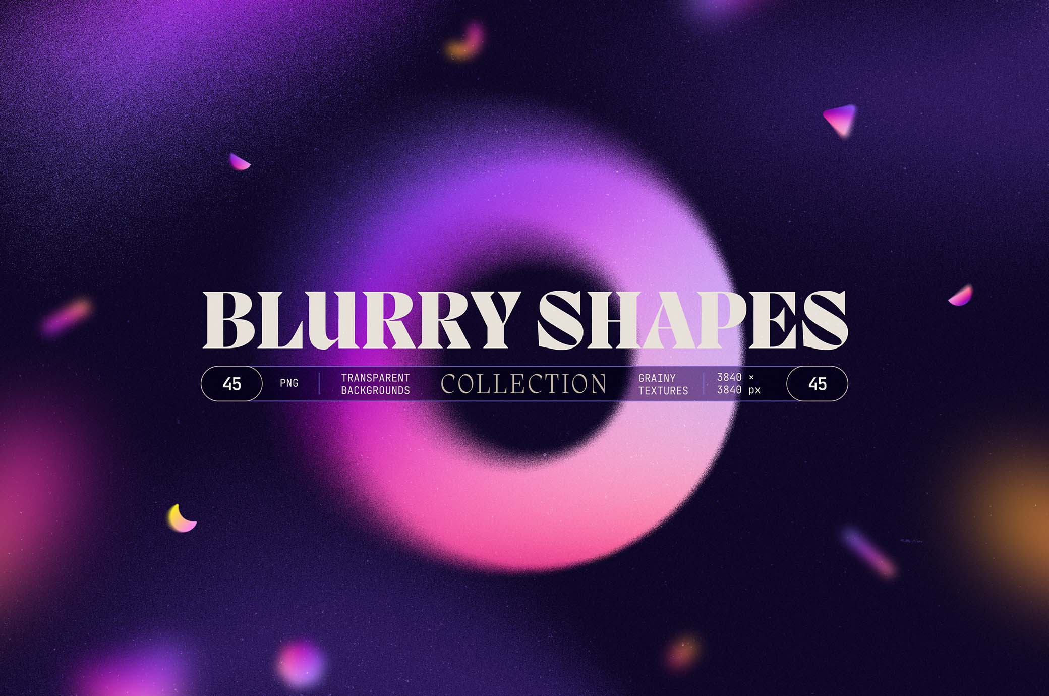 Blurry Gradient Shapes