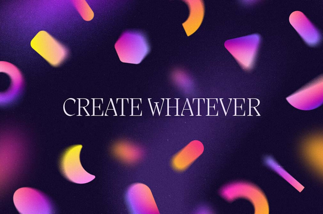 Blurry Gradient Shapes