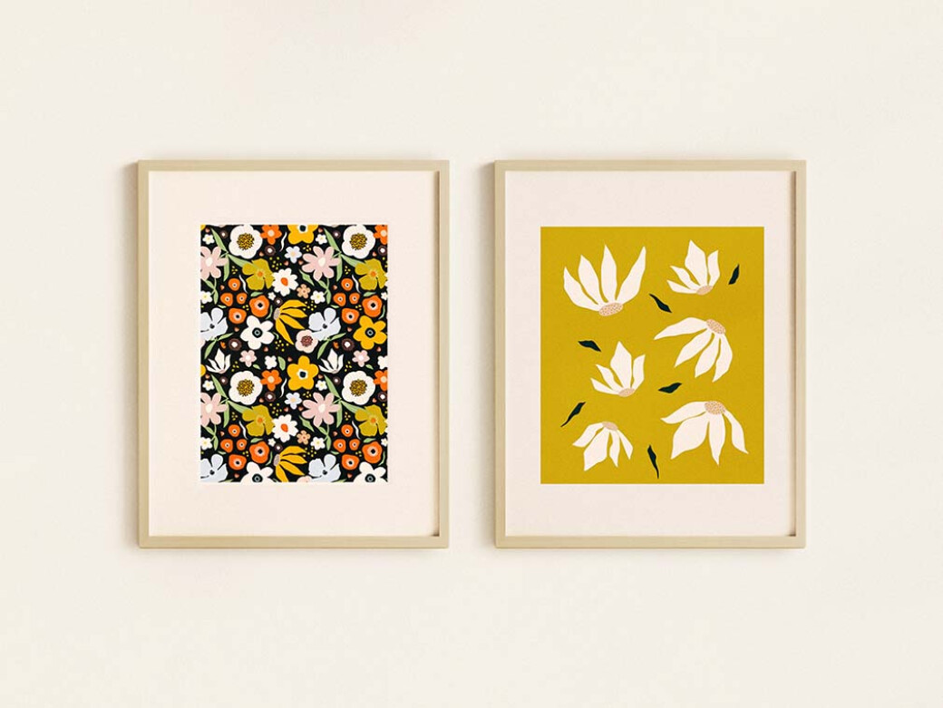 Vintage Flower Patterns