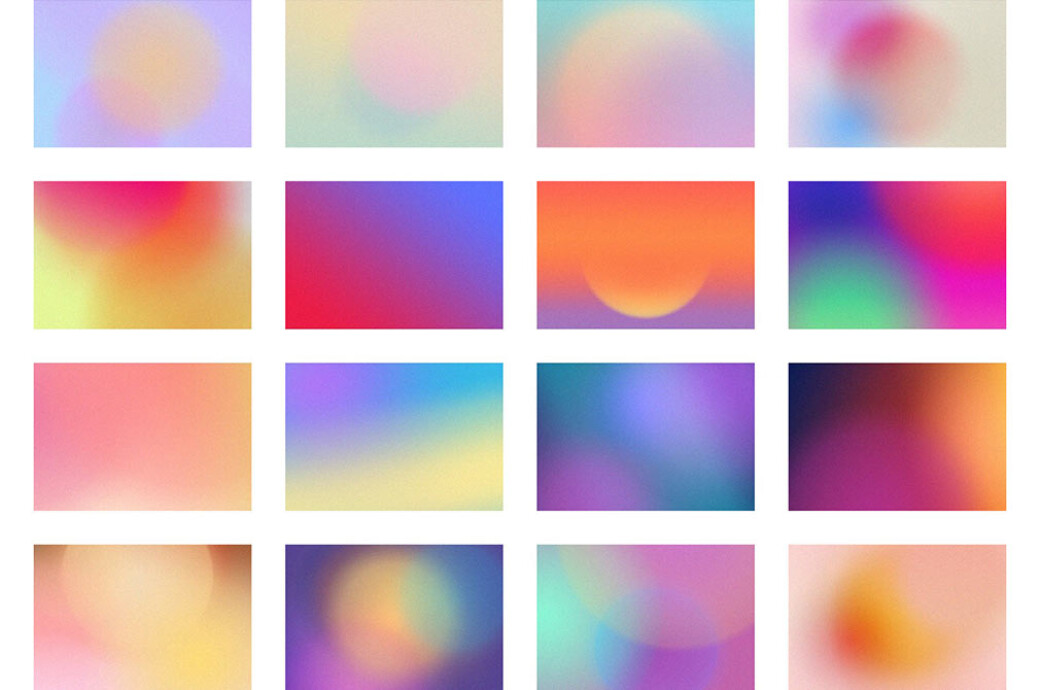 Blurred Gradient Textures