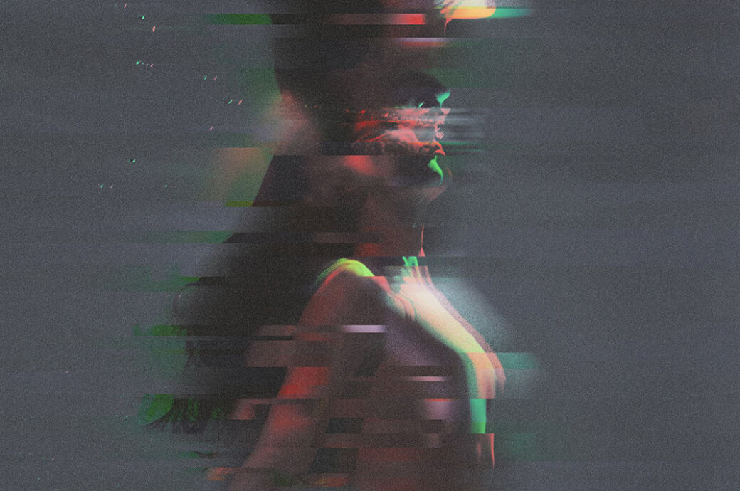 TV Noise Photo Effect