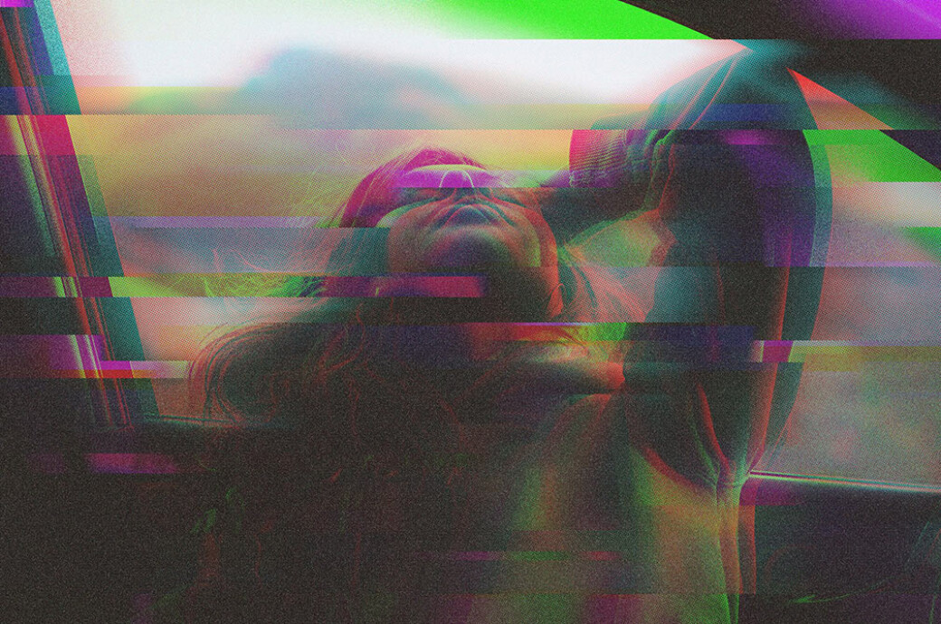 TV Noise Photo Effect