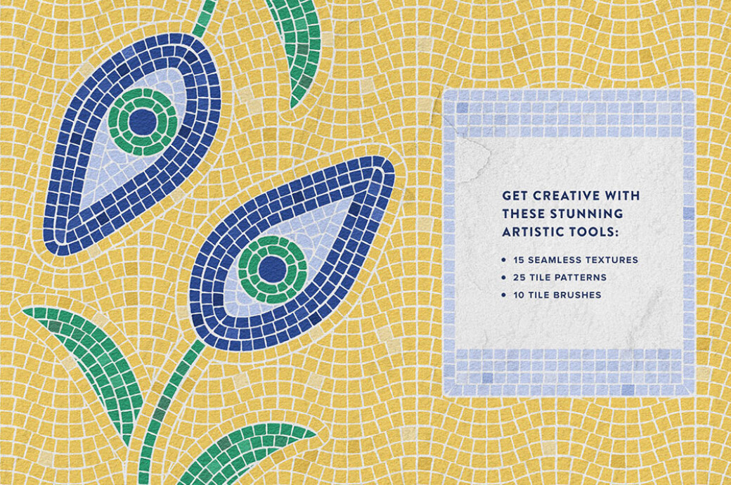 Mosaic Illustrator Brushes