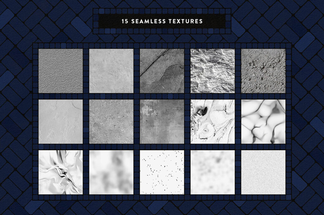 Mosaic Illustrator Brushes