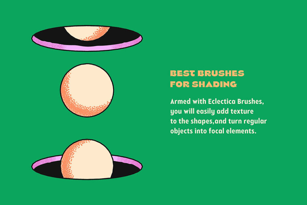 Retro Stippling Photoshop Brushes