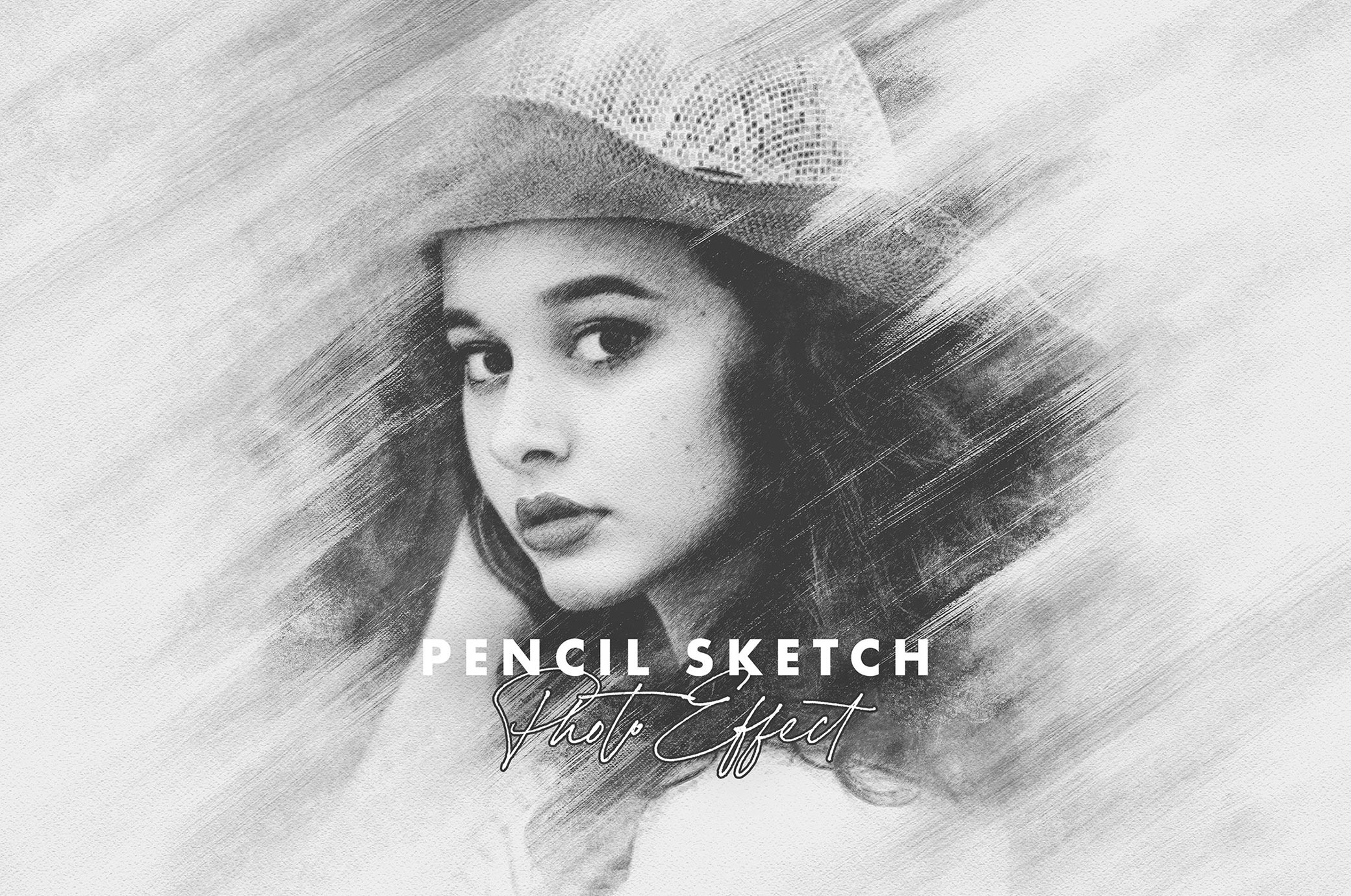 Smudged Pencil Sketch Photo Effect