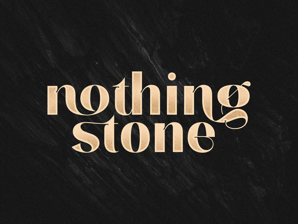Stone Orgonite Display Font