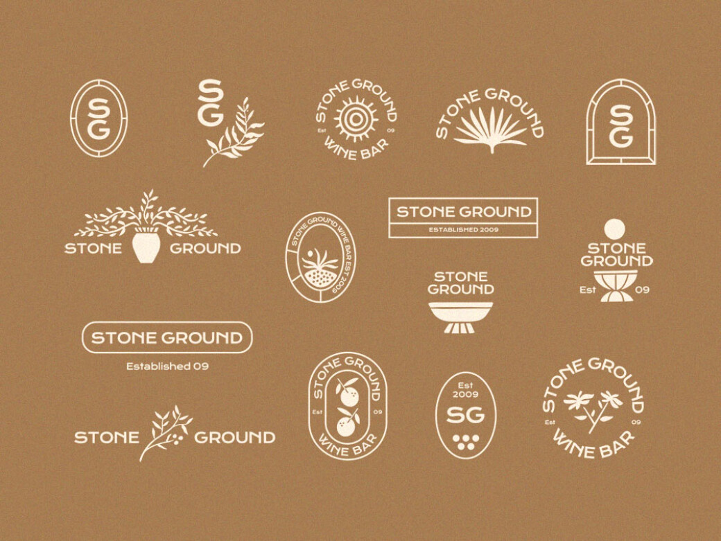 Hand-Drawn Logo Templates