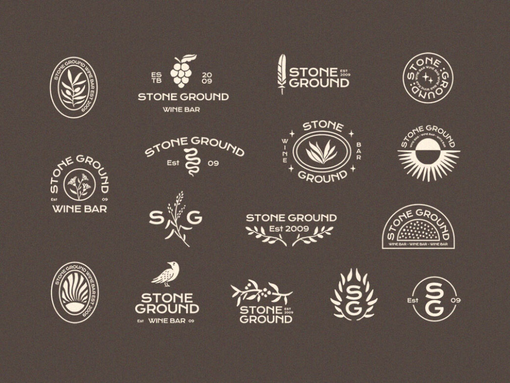 Hand-Drawn Logo Templates