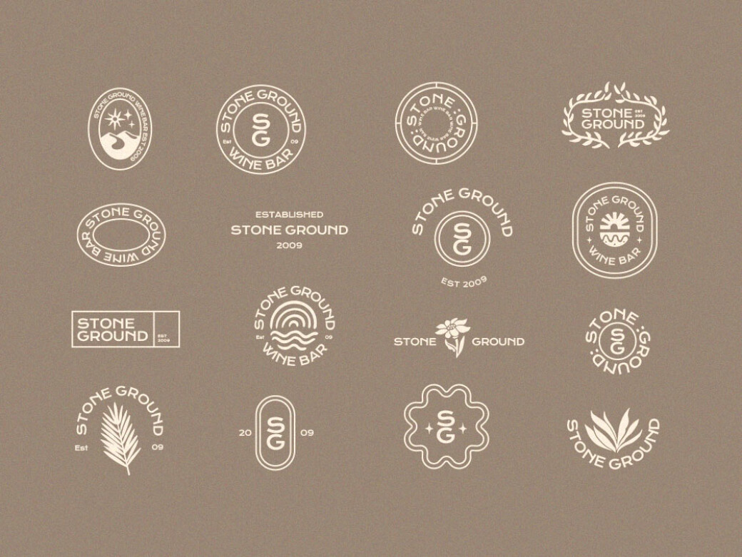 Hand-Drawn Logo Templates