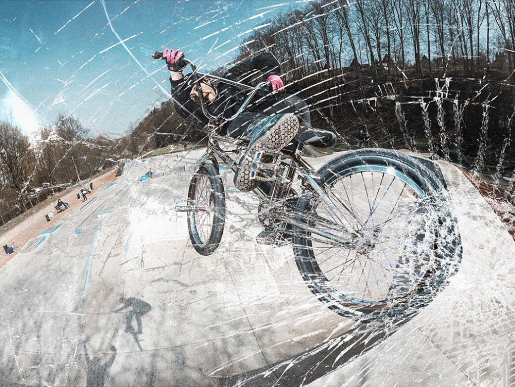 Dirty Broken Glass Textures