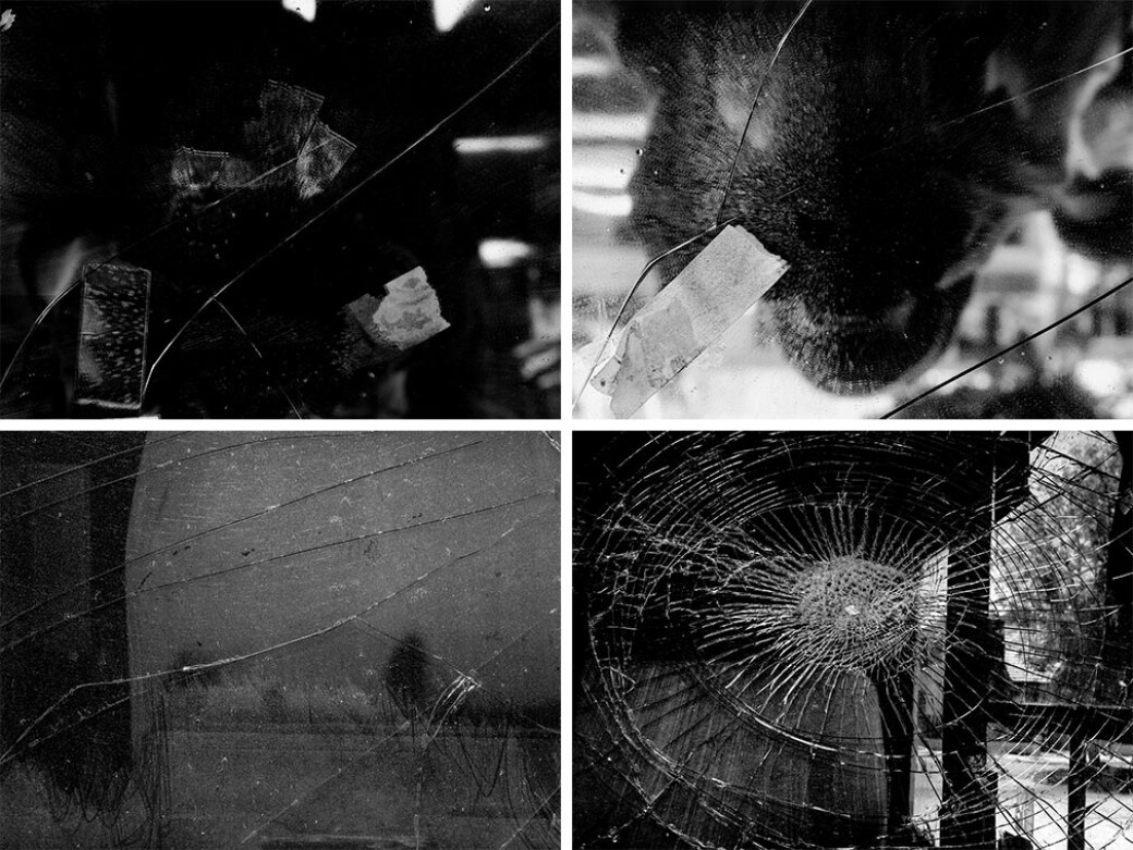 Dirty Broken Glass Textures
