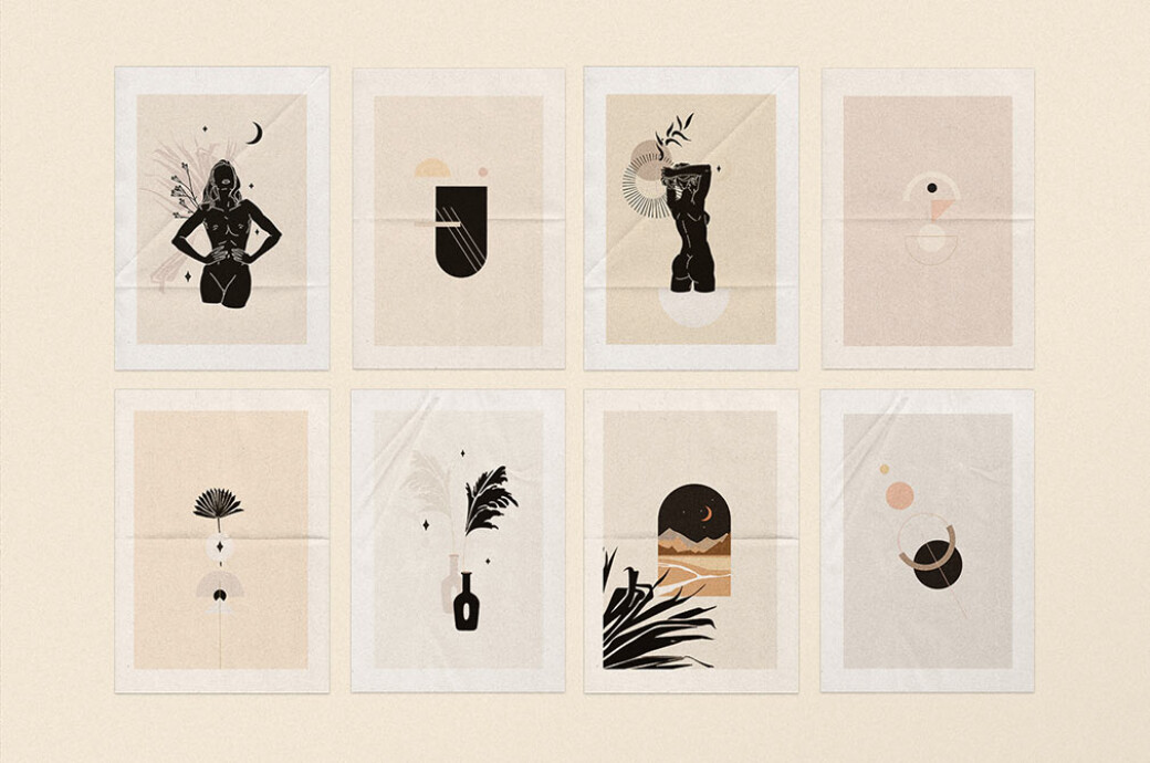 Solar Balance Vector Graphics