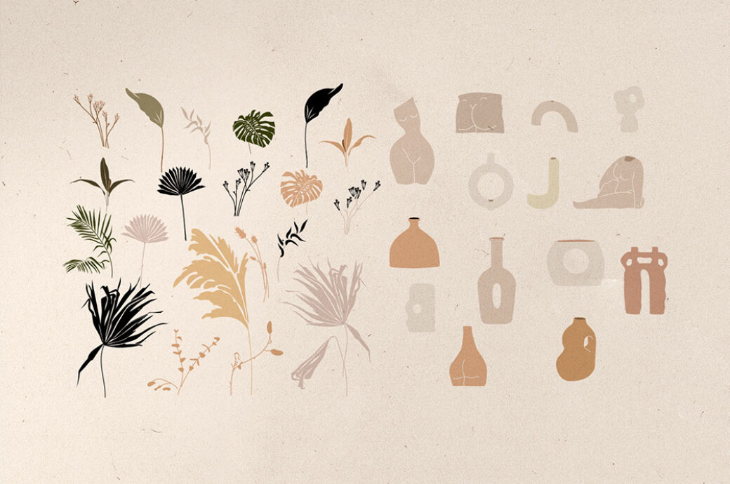 Solar Balance Vector Graphics