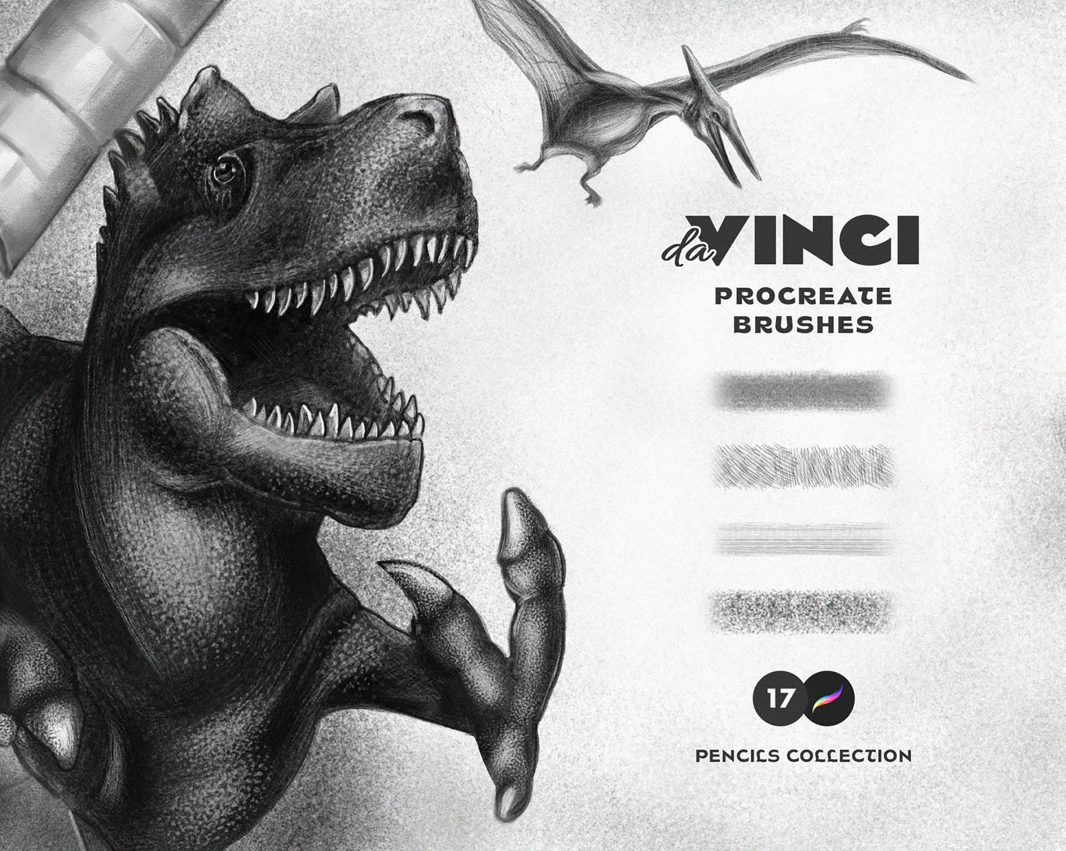 Graphite Pencil Procreate Brushes