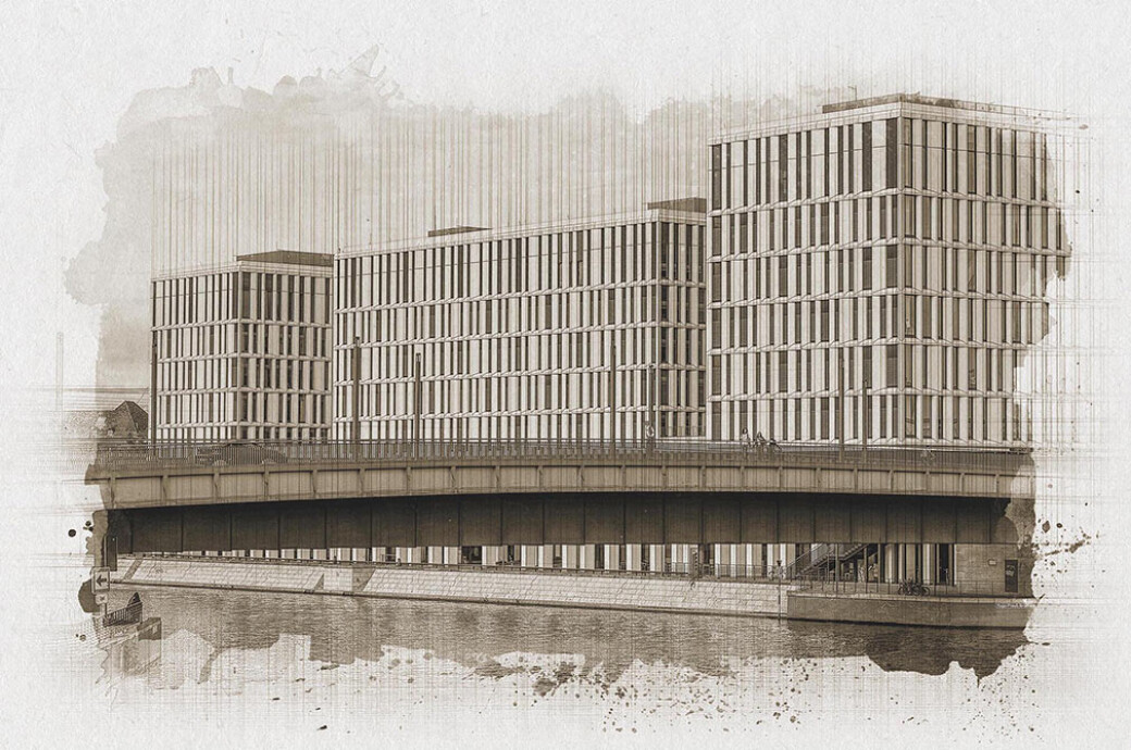 Architect Watercolor Photo Effect