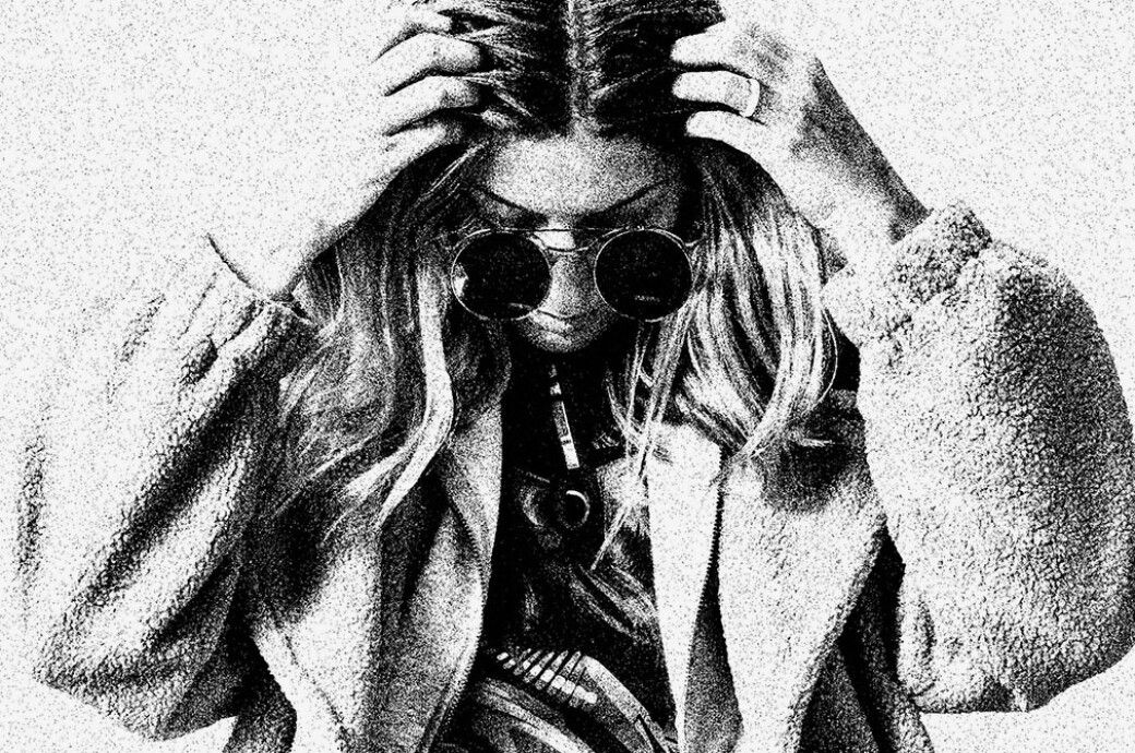 Risograph Grain Photo Effect