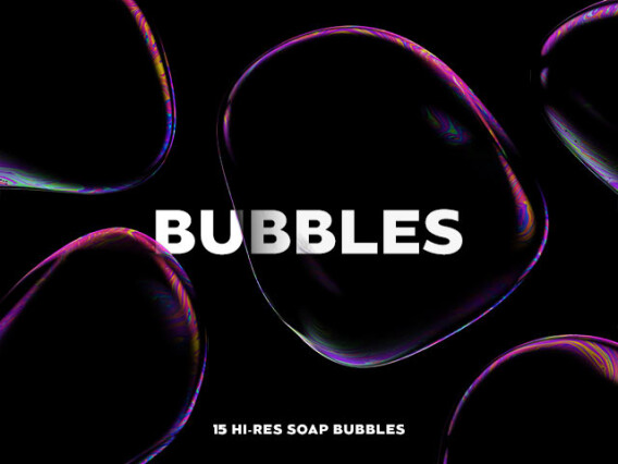 Transparent Soap Bubbles