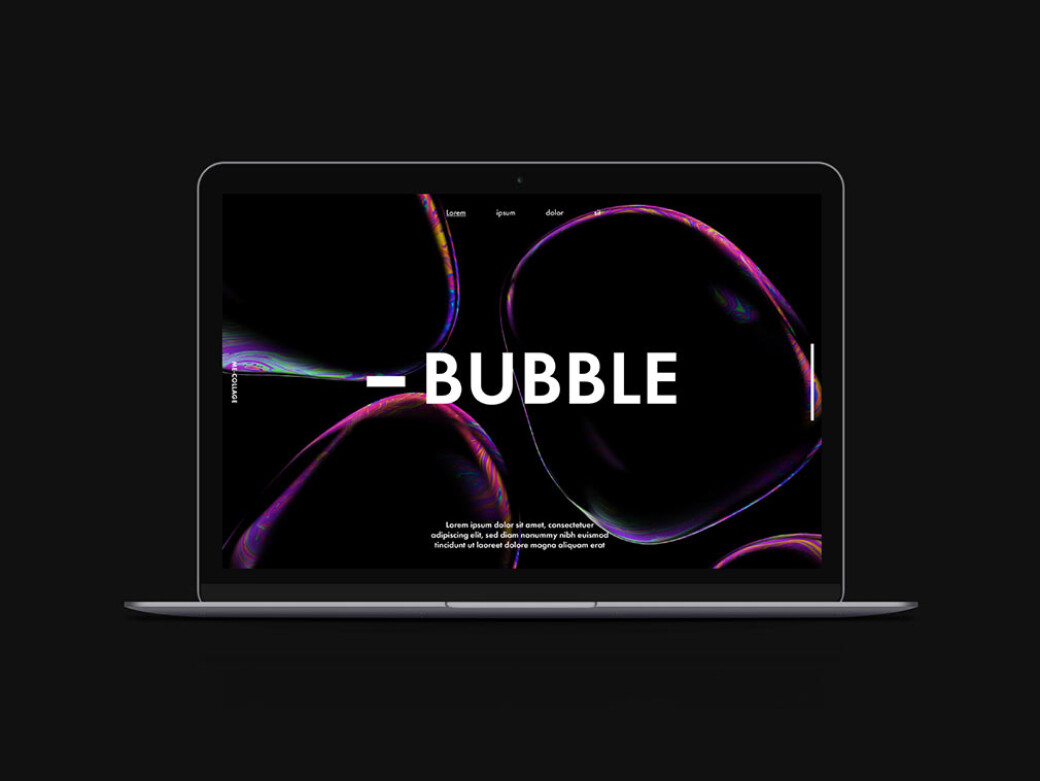 Transparent Soap Bubbles