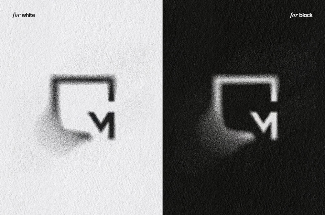 Spray Stencil Layer Style