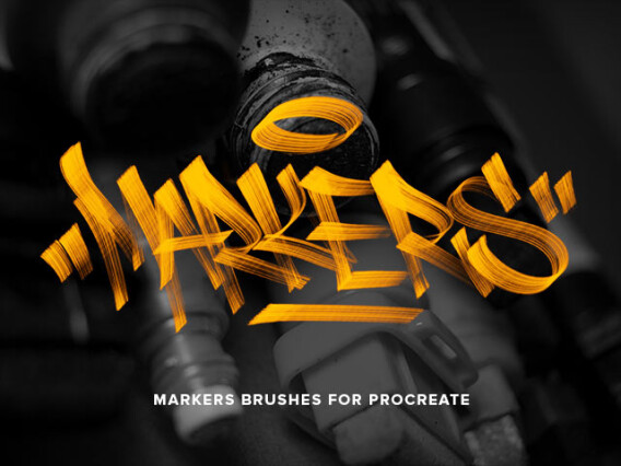 Markers Procreate Brushes