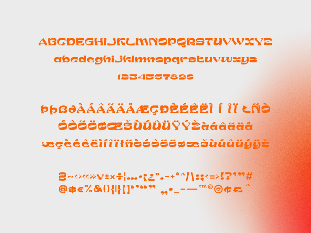 Skandinavia Display Font