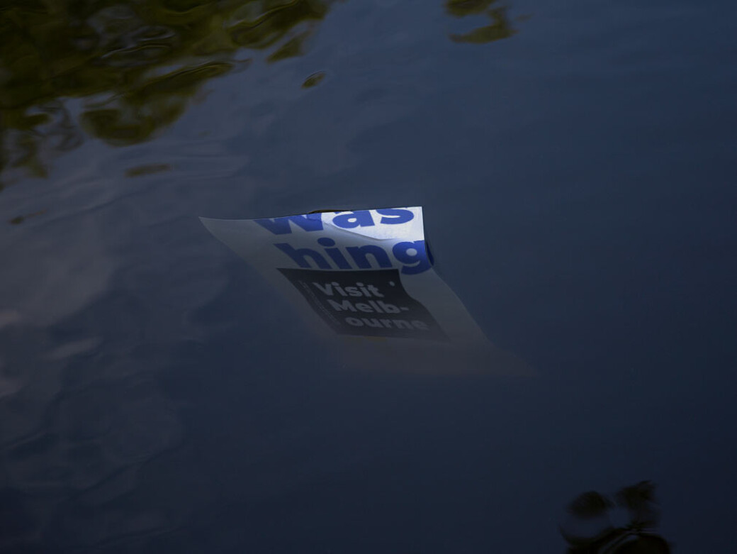 Soaking Poster Mockup