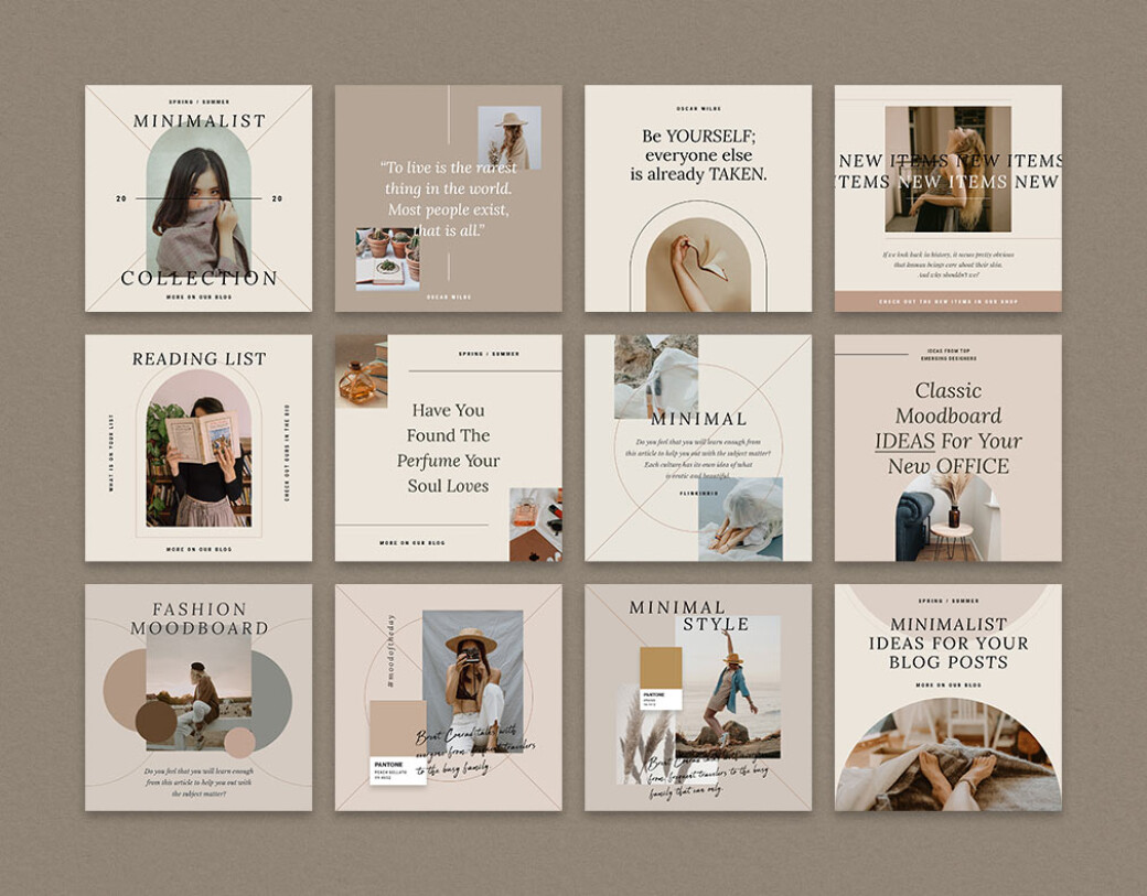 Post & Story Instagram Templates