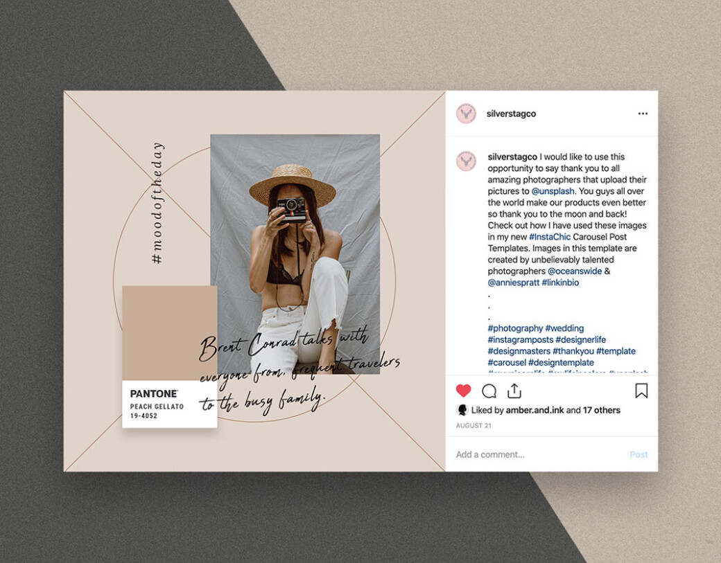 Post & Story Instagram Templates