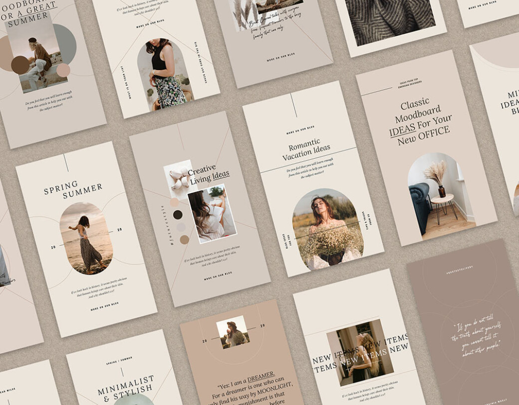 Post & Story Instagram Templates