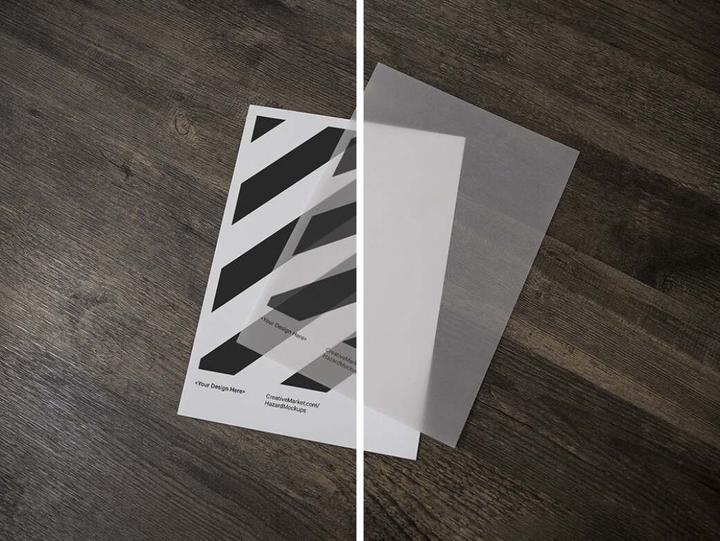 Paper Poster Mockups
