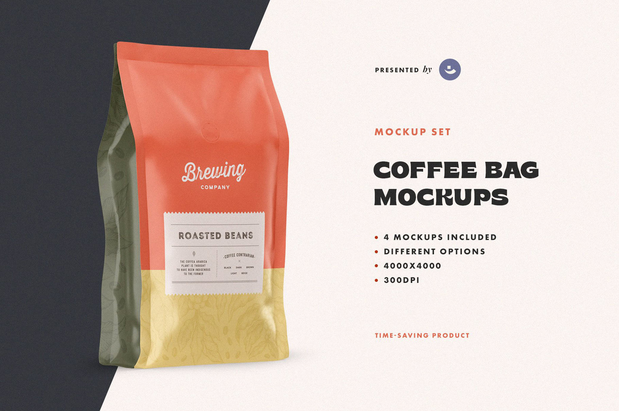 Coffee Bag Mockup Set