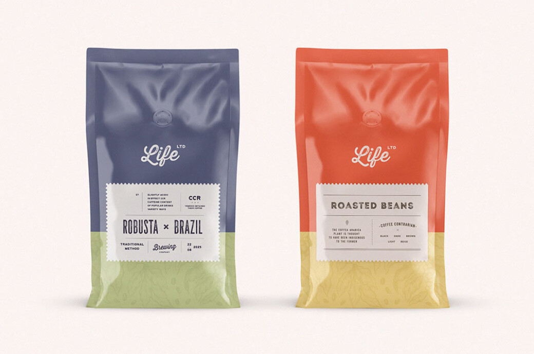 Coffee Bag Mockup Set