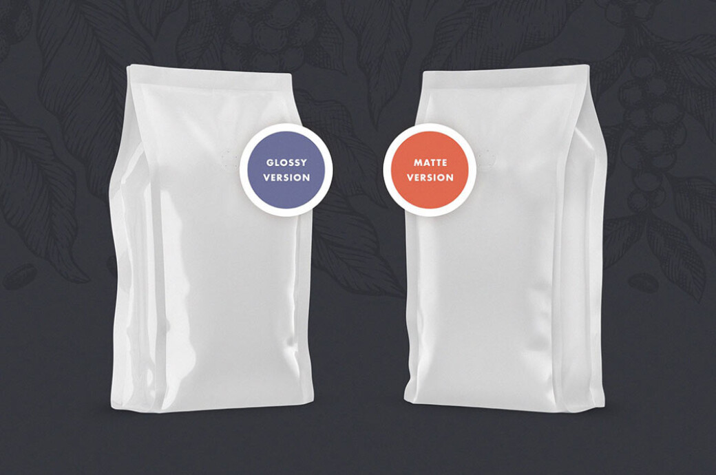 Coffee Bag Mockup Set