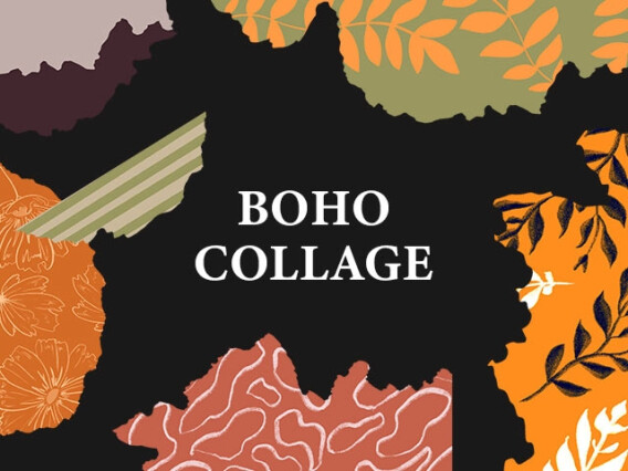 Boho Patterns and Objects